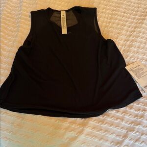 lululemon athletica Black Muscle Tee